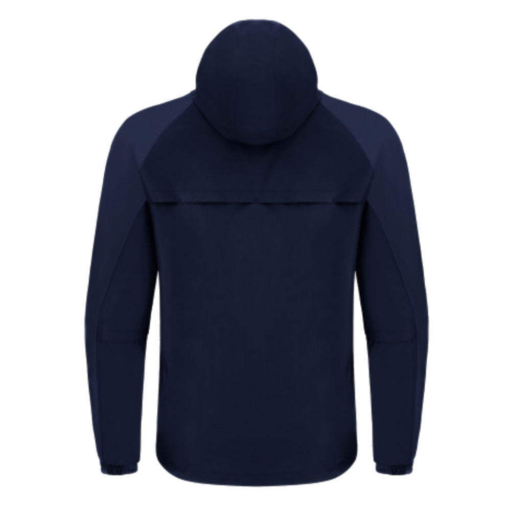 2024-2025 Edinburgh Rugby Full Zip Waterproof Jacket (Navy)