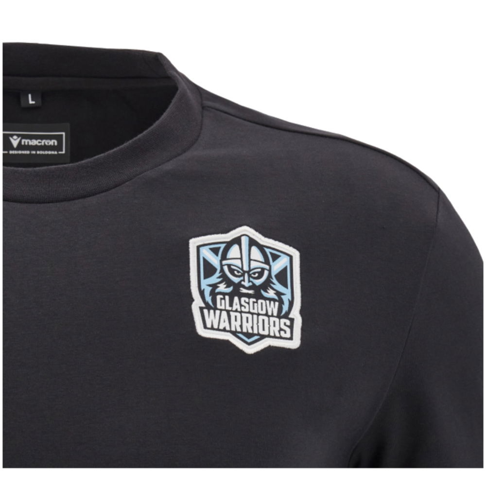2024-2025 Glasgow Warriors Ath Idra Cotton Shirt (Black)