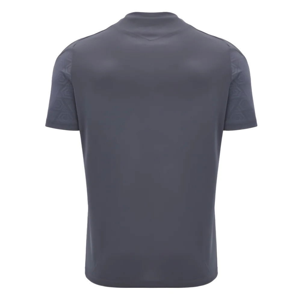 2024-2025 Wales Rugby Training Poly Shirt (Anthracite)