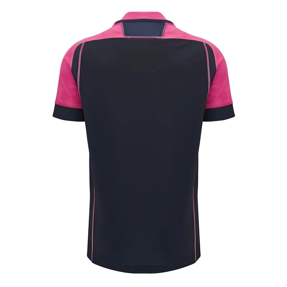 2024-2025 Cardiff Blues Rugby Training Jersey (Pink-Navy)