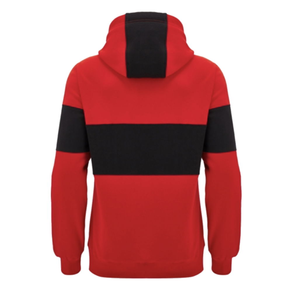 2024-2025 Wales Rugby Leisure Hoody Sweatshirt (Red)