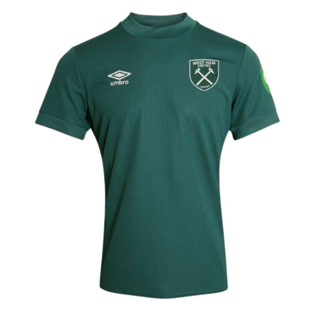 2024-2025 West Ham Goalkeeper Shirt (Green) - Kids (Your Name)