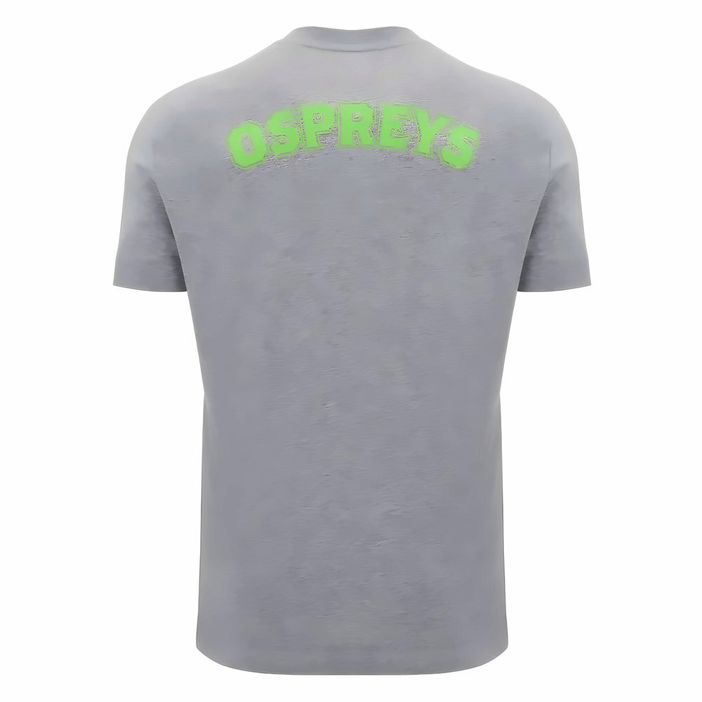 2024-2025 Ospreys Rugby Cotton T-Shirt (Grey)
