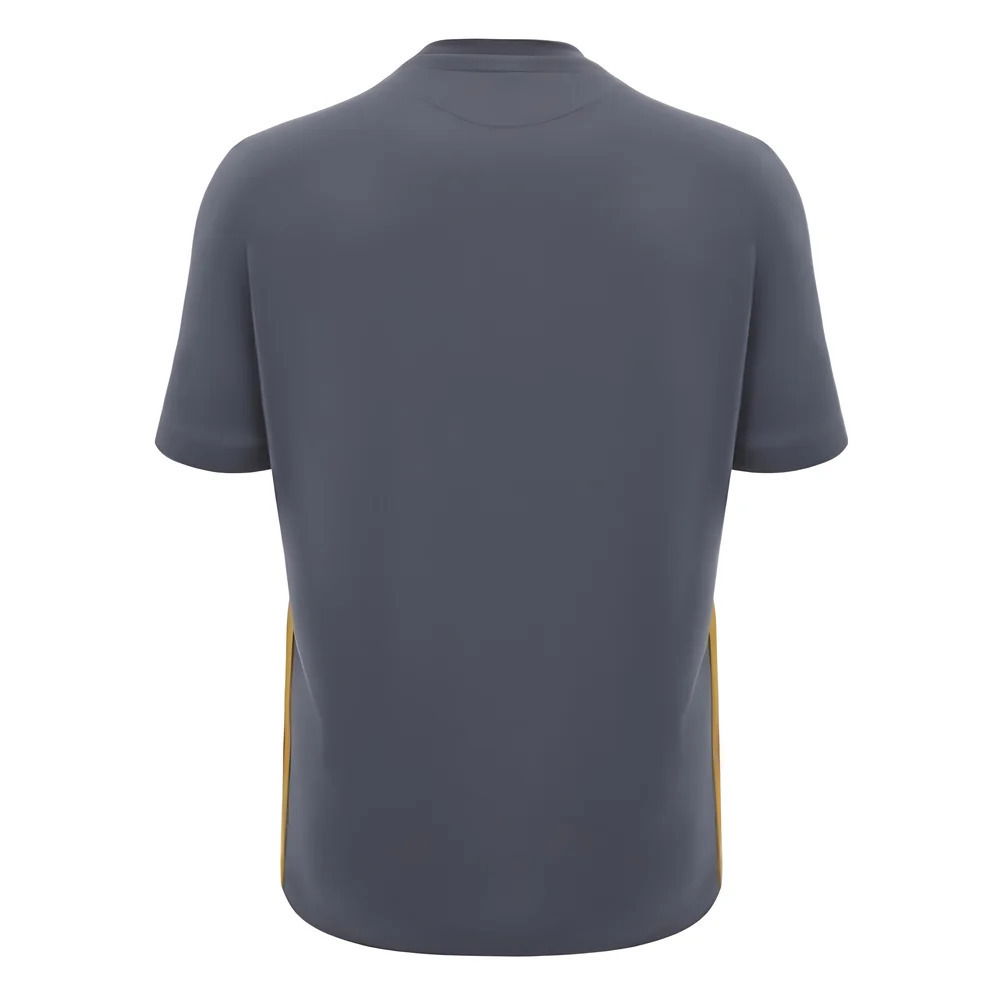2024-2025 Wales Rugby Travel Cotton T-Shirt (Anthracite)