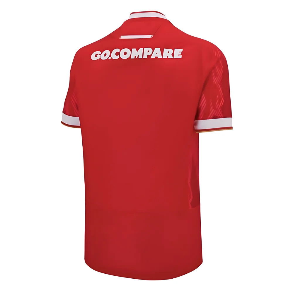 2024-2025 Wales Home Poly Rugby Shirt (Kids)
