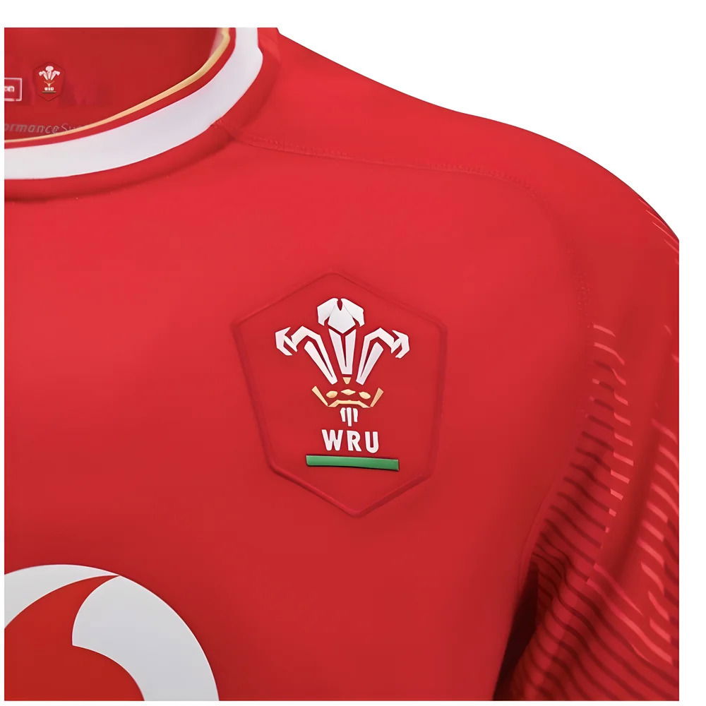 2024-2025 Wales Home Poly Rugby Shirt (Kids)