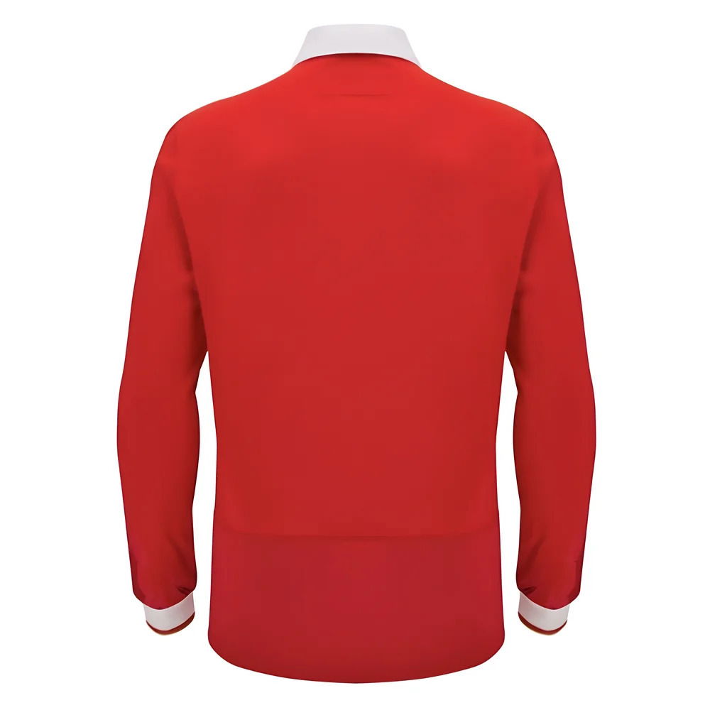 2024-2025 Wales WRU Home LS Cotton Rugby Shirt