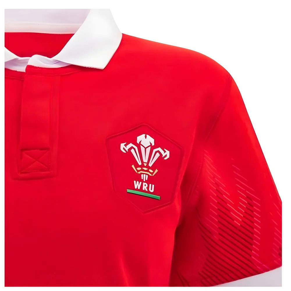 2024-2025 Wales Home Cotton Rugby Shirt (Womens)