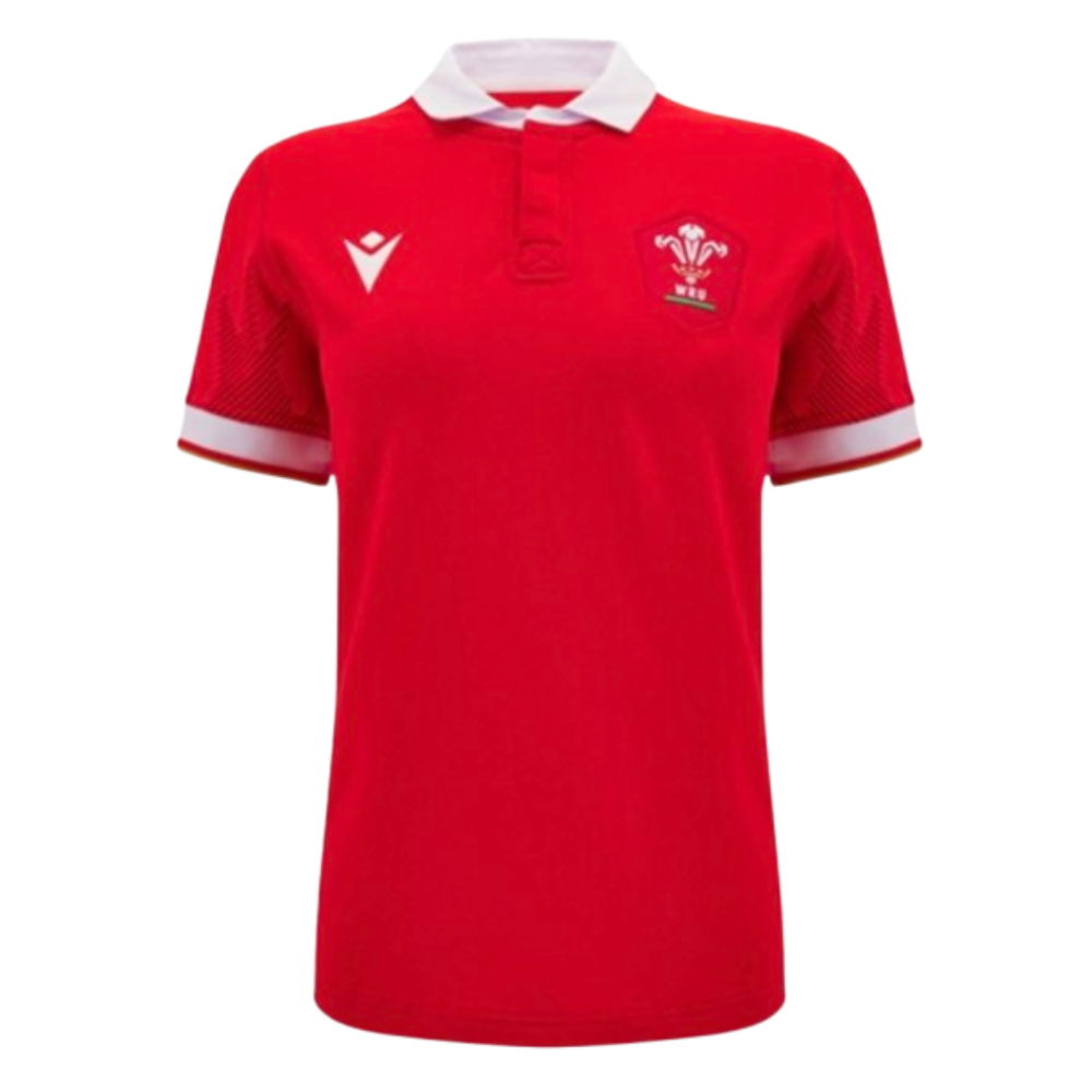 2024-2025 Wales Home Cotton Rugby Shirt (Womens) (Your Name)