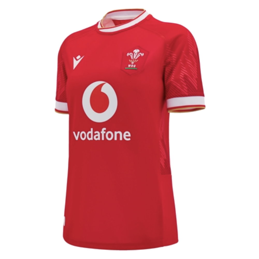 2024-2025 Wales WRU Home Replica Rugby Shirt (Womens) (Your Name)