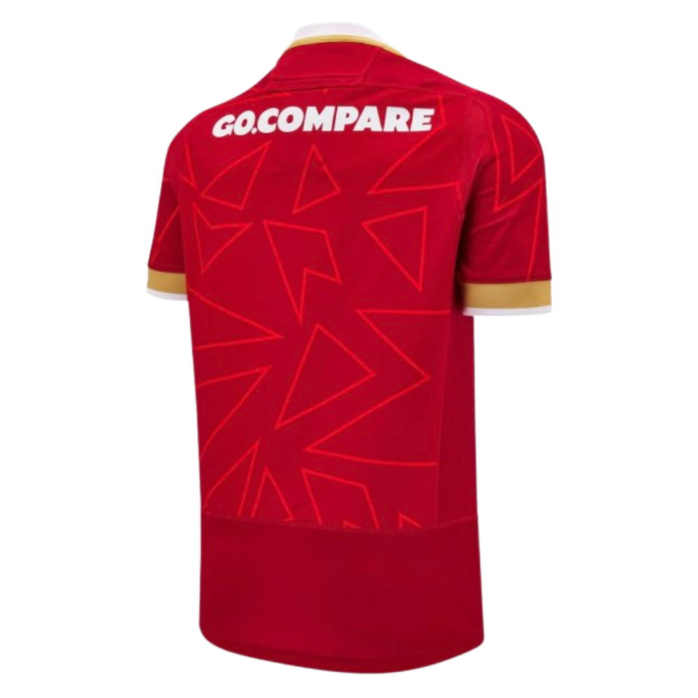 2024-2025 Wales Rugby Home Pathway Pro Authentic Slim Fit Shirt