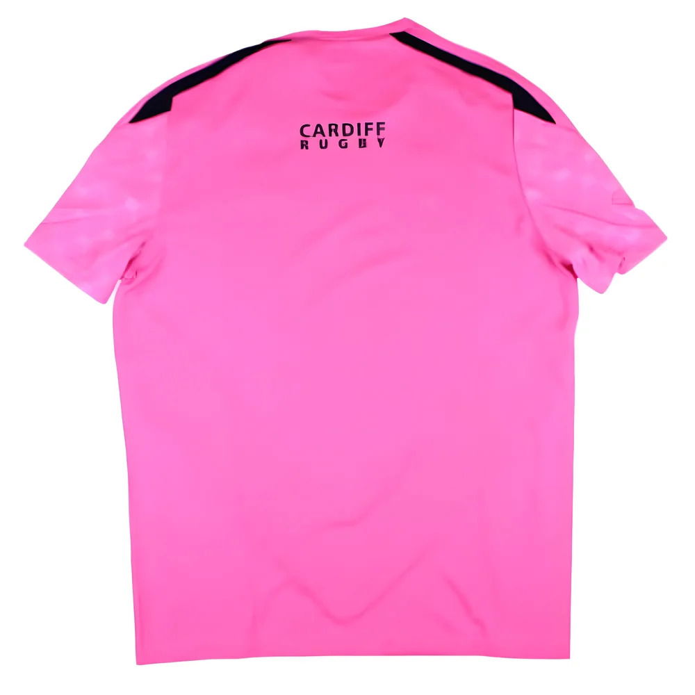2024-2025 Cardiff Blues Rugby Player Training Shirt (Pink)