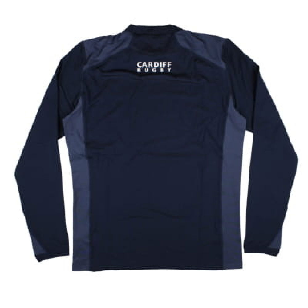 2024-2025 Cardiff Rugby Training Roundneck Top (Navy)