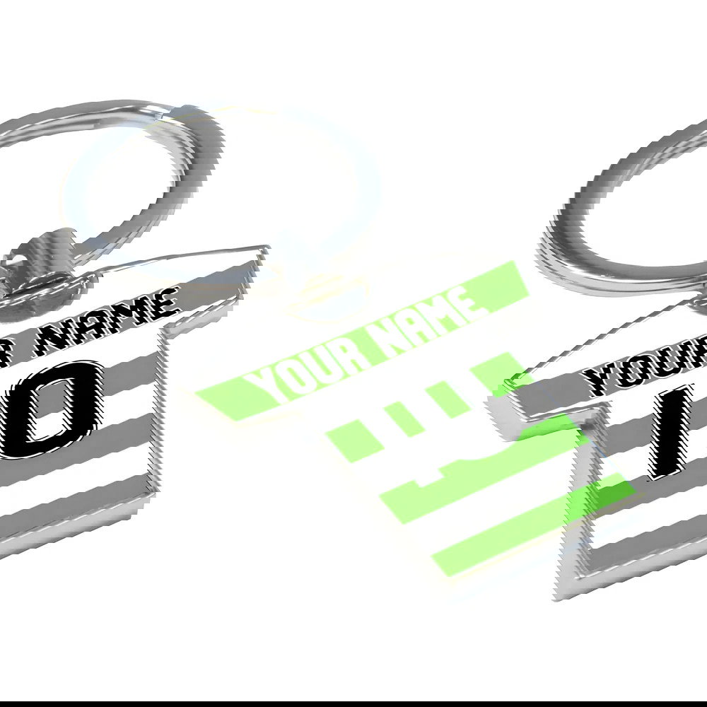 Personalised Celtic Key Ring