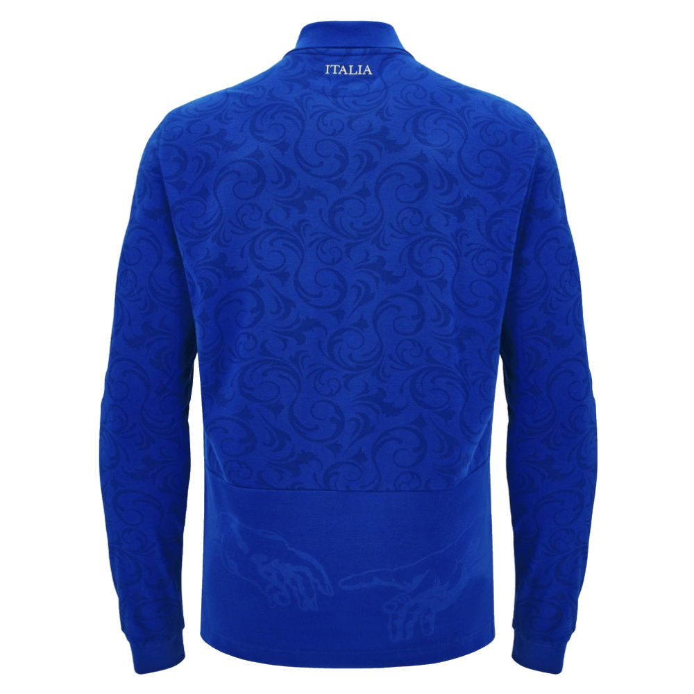 2024-2025 Italy Rugby LS Cotton Home Shirt