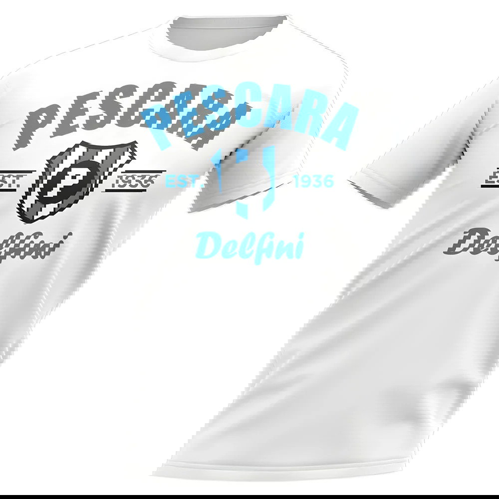 Pescara Established Football T-Shirt (White)