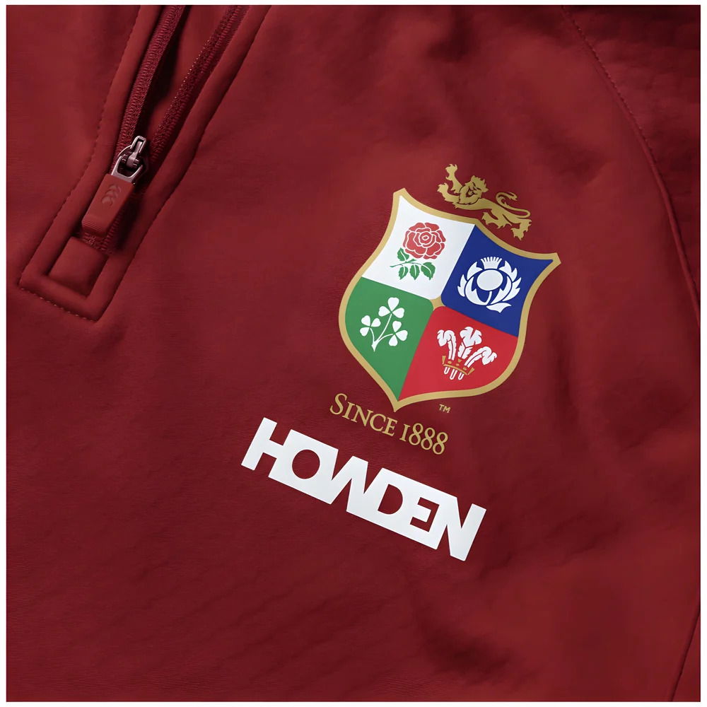2024-2025 British and Irish Lions 1/4 Zip Fleece (Red)