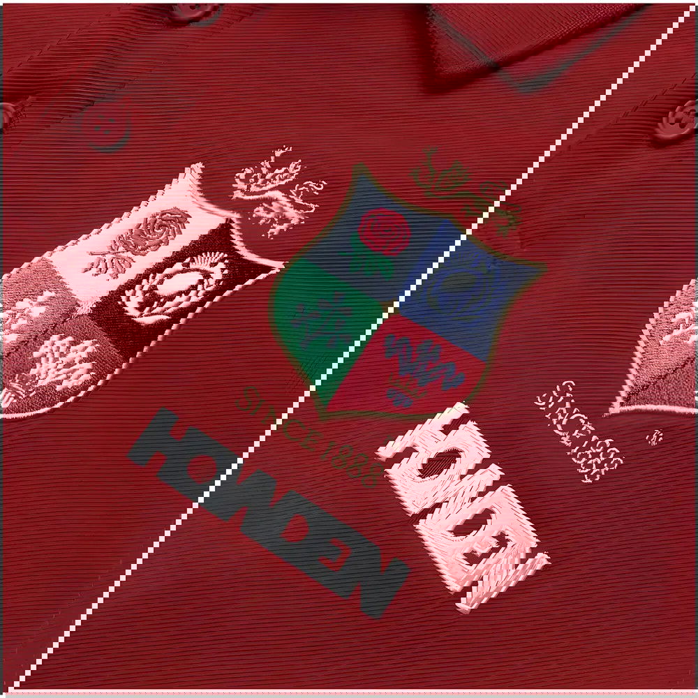 2024-2025 British & Irish Lions Pique Polo Shirt (Red)
