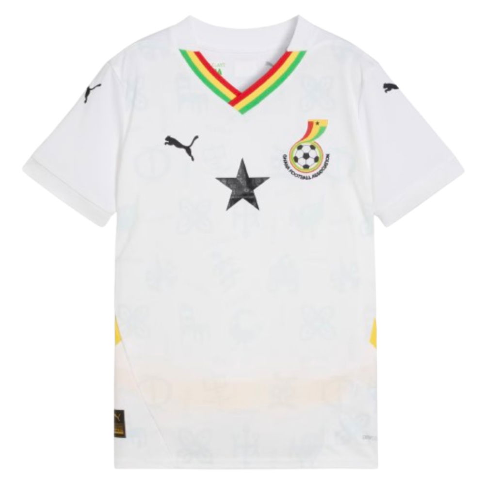 2024-2025 Ghana Home Shirt (Kids) (Essien 8)