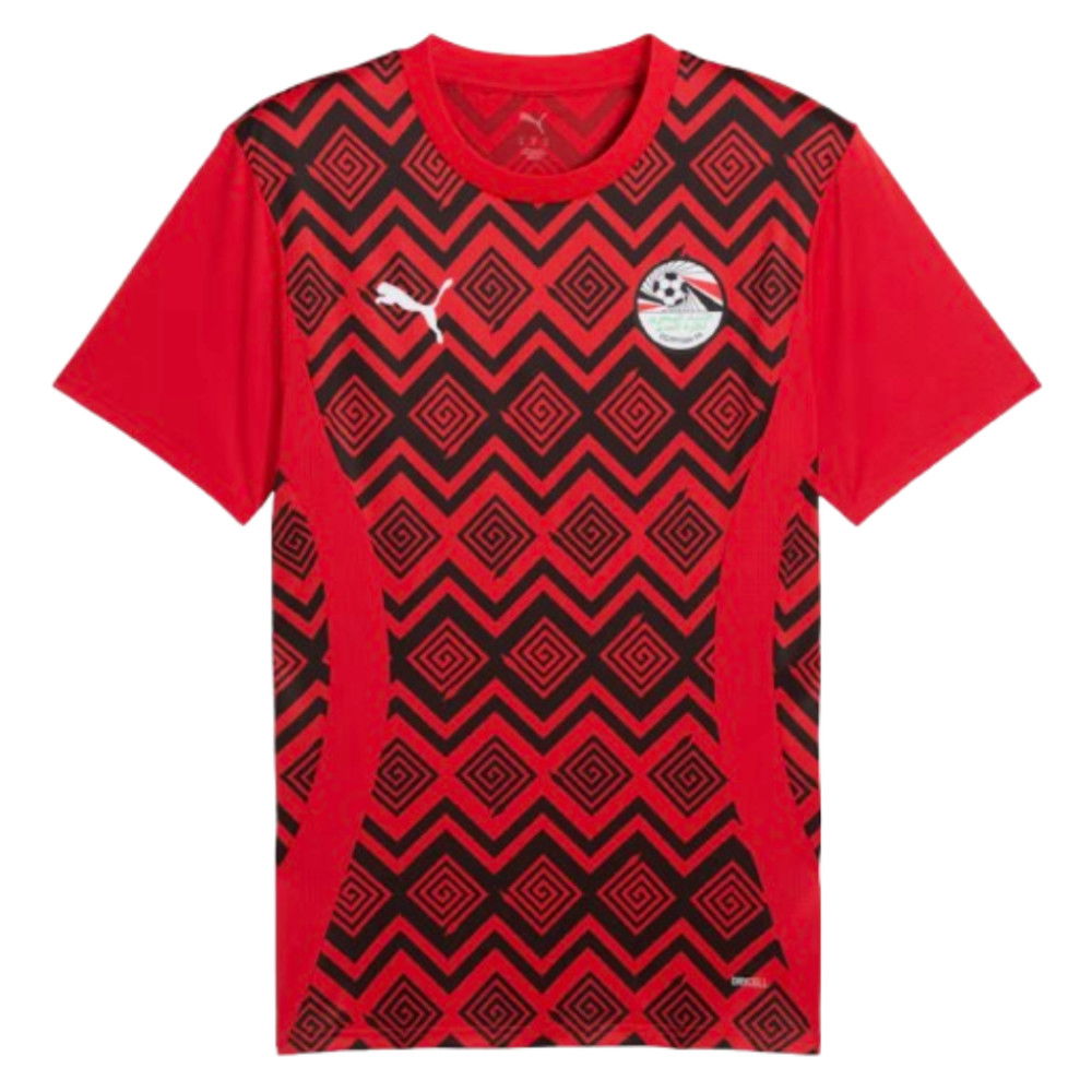 2024-2025 Egypt Prematch SS Jersey (Red) (Your Name)