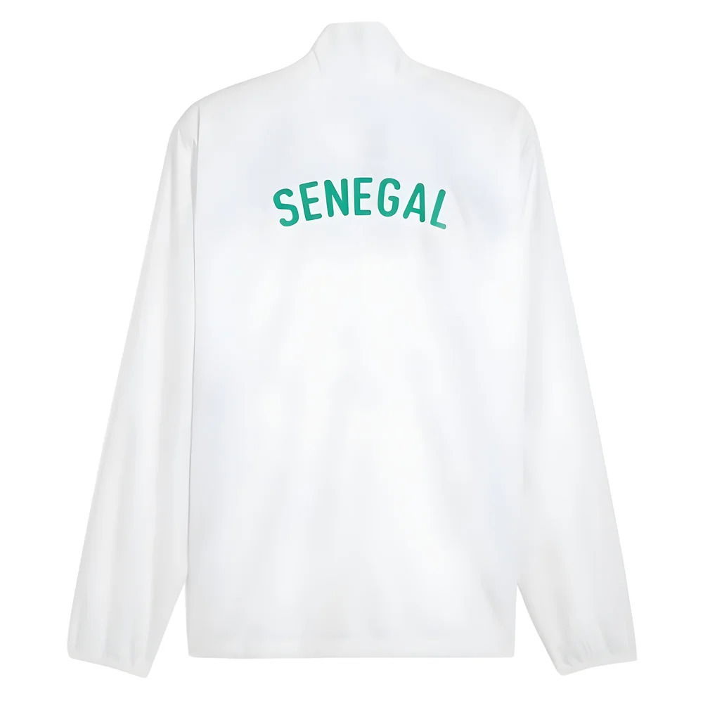 2024-2025 Senegal Prematch Woven Jacket (White)