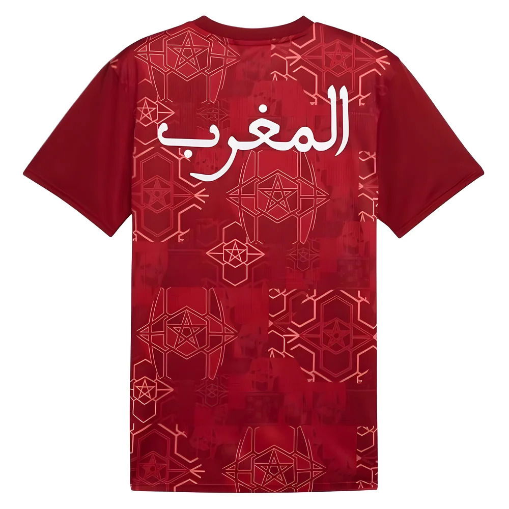 2024-2025 Morocco Prematch SS Jersey (Red)