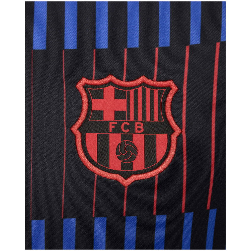 2024-2025 Barcelona Pre-Match Away Shirt (Navy) (Pau Victor 18)