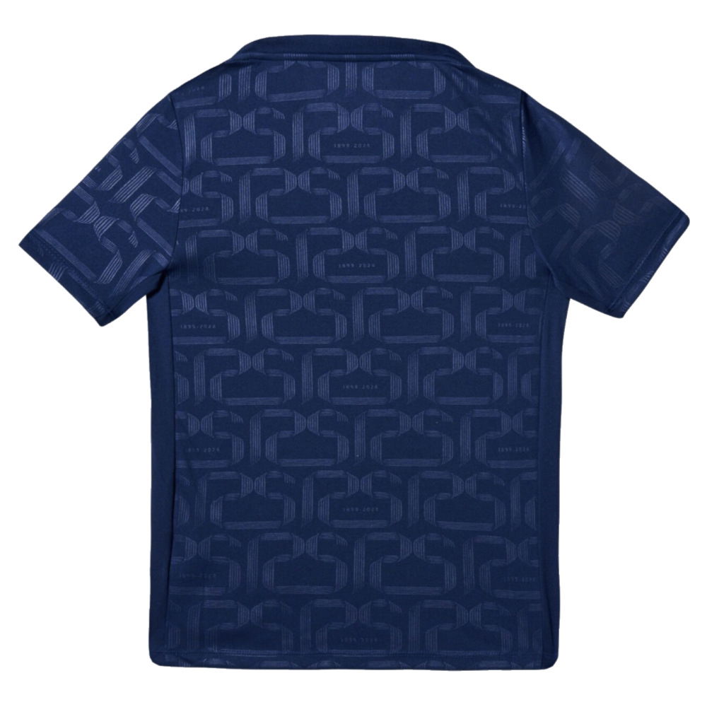 2024-2025 Barcelona Pre-Match Training Shirt (Navy) - Kids (Pau Victor 18)