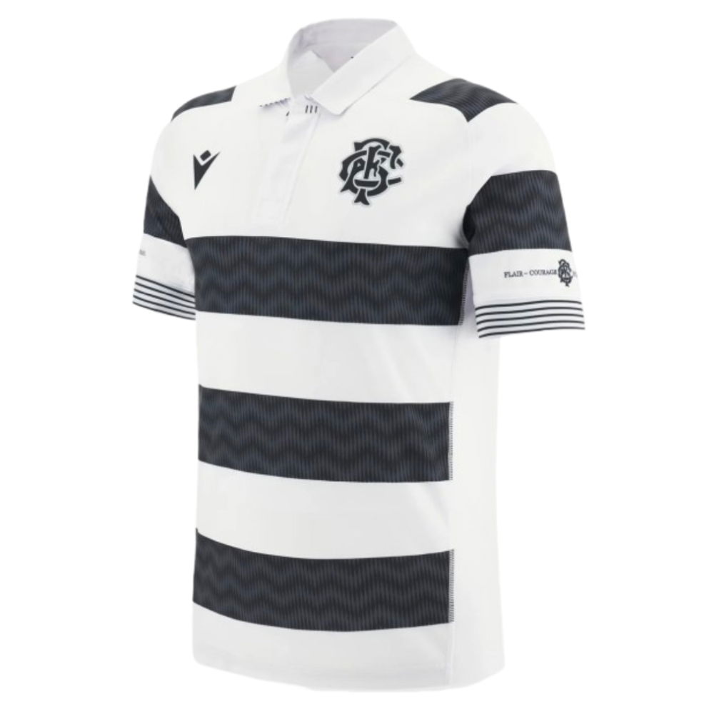 2024-2025 Barbarians Home Rugby Poly Replica Shirt (Kids) (Your Name)