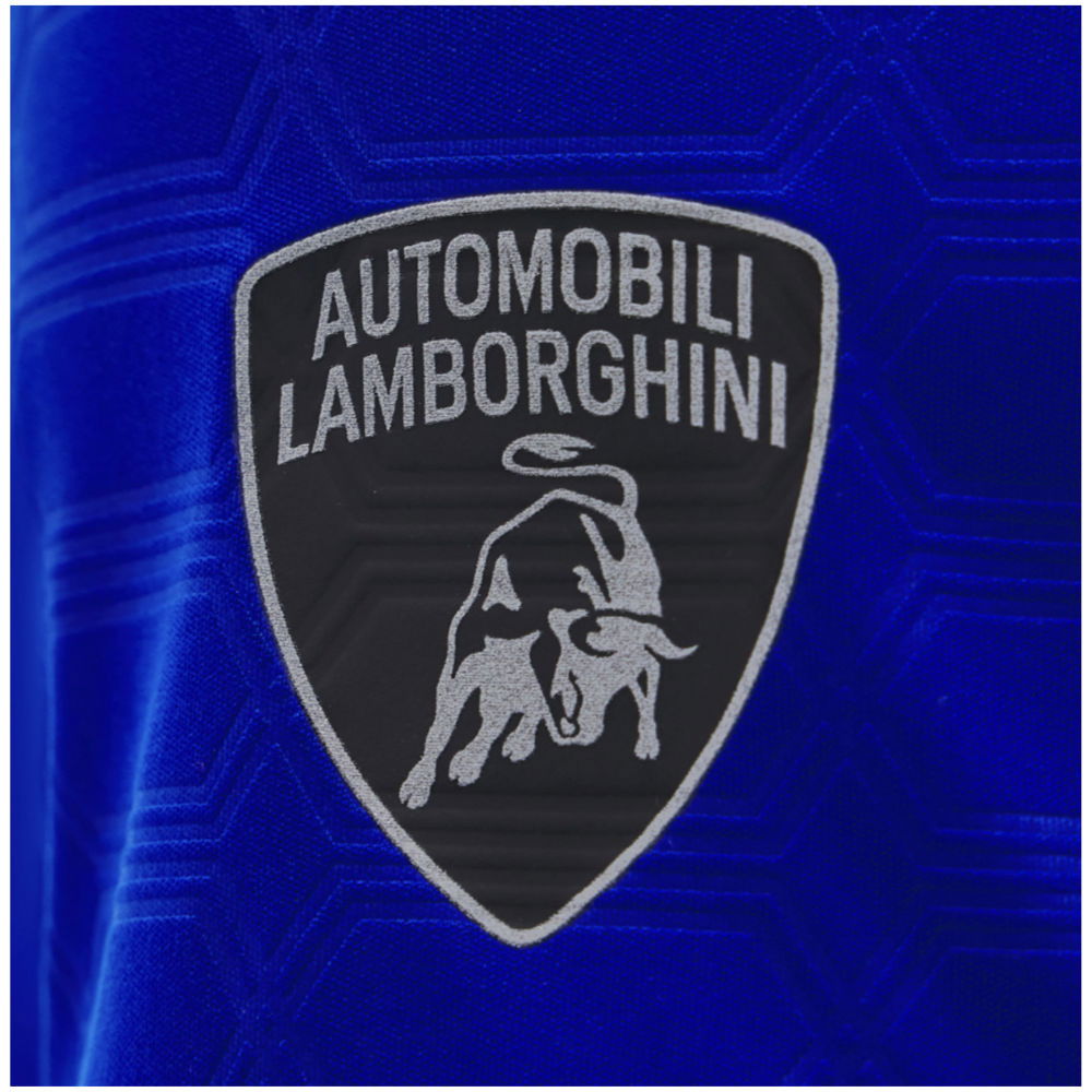 2025 Lamborghini Poly T-Shirt Blue/Orange