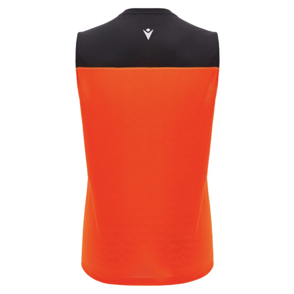 2025 Lamborghini Poly Sleeveless Shirt Orange/Black