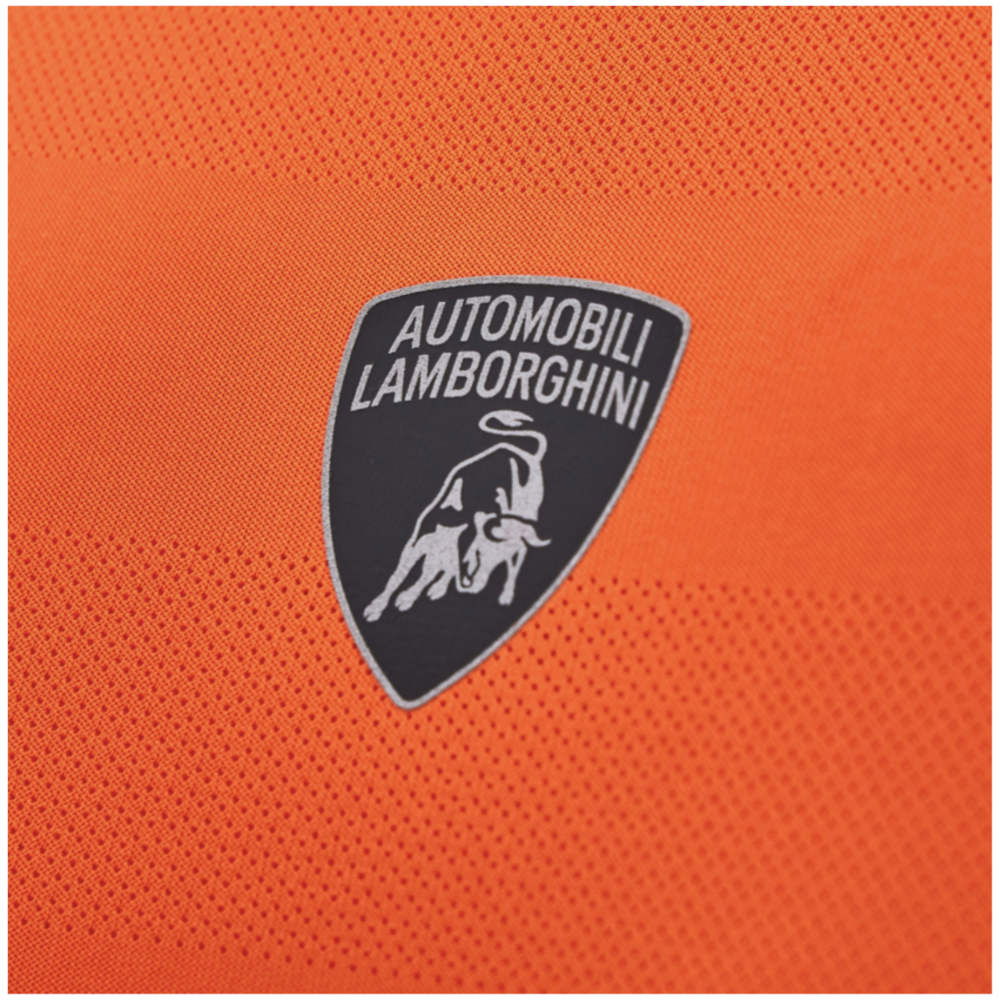 2025 Lamborghini Poly Sleeveless Shirt Orange/Black