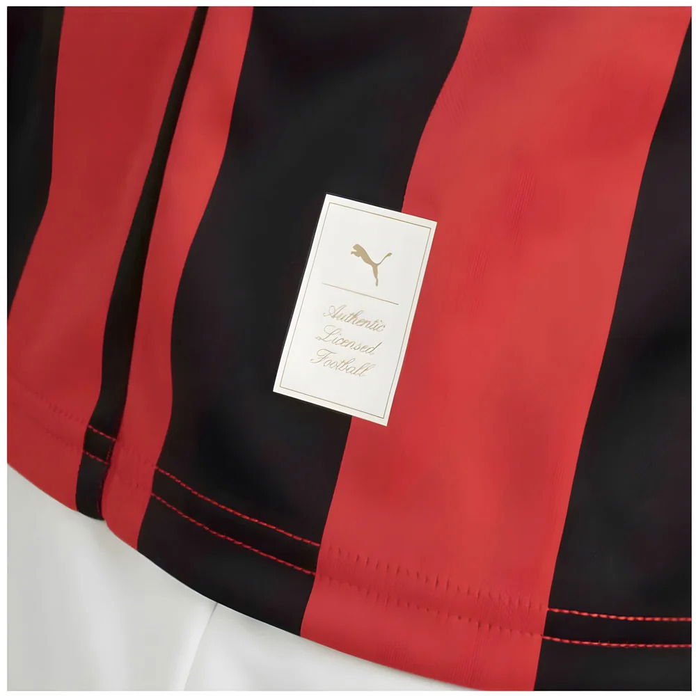 AC Milan 125th Authentic Shirt LS (Black-Red)