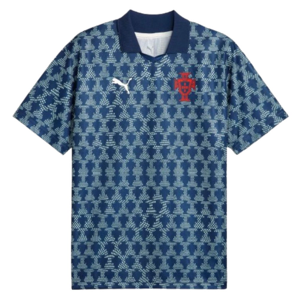 2025-2026 Portugal ftblNRGY+ Retro Jersey (Persian Blue) (Your Name)