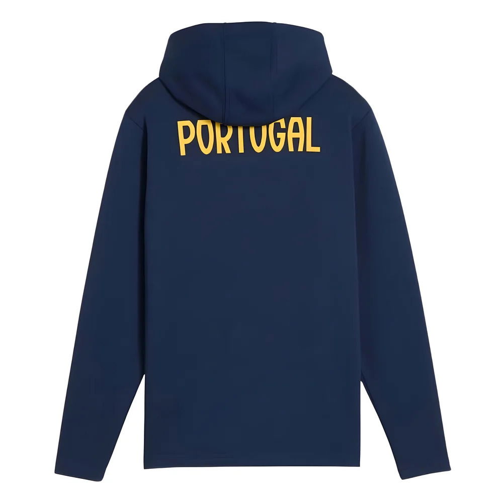 2025-2026 Portugal Casuals Hooded Jacket (Persian Blue) - Kids