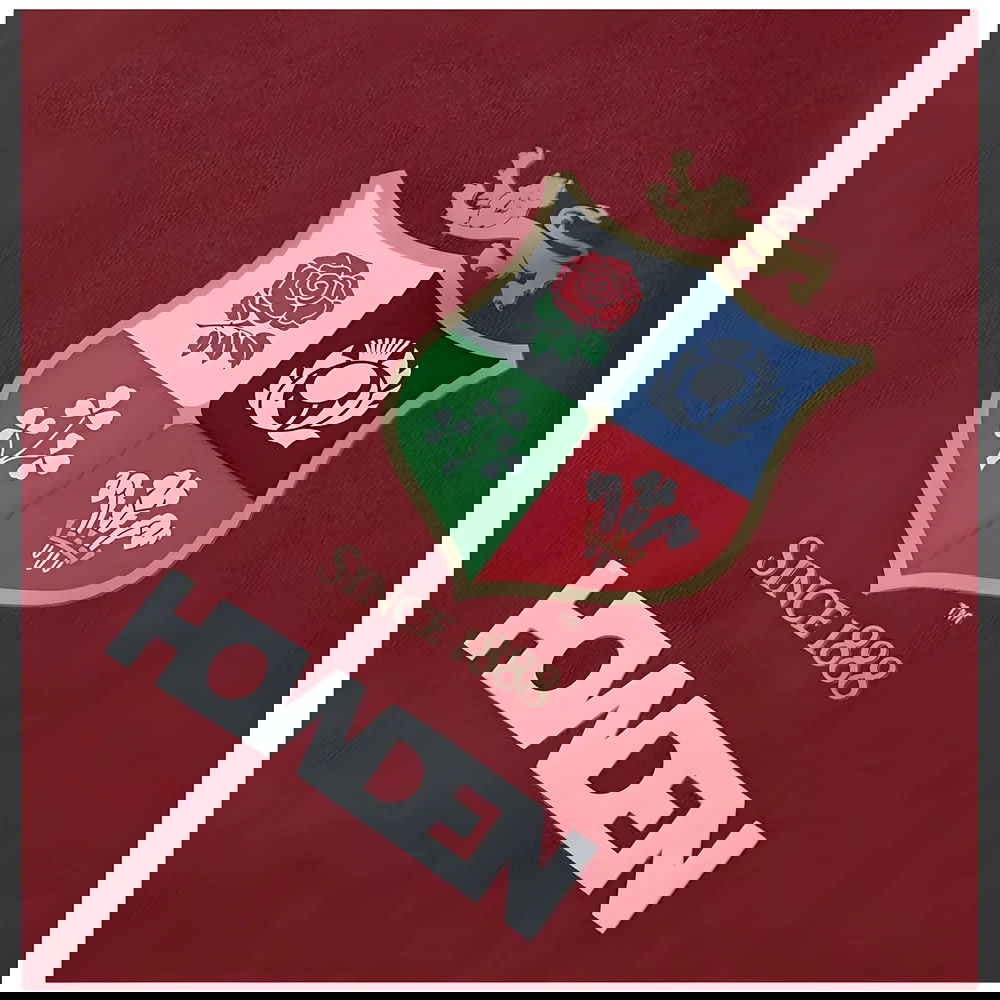 2025 British & Irish Lions Cotton Jersey T-Shirt - Red