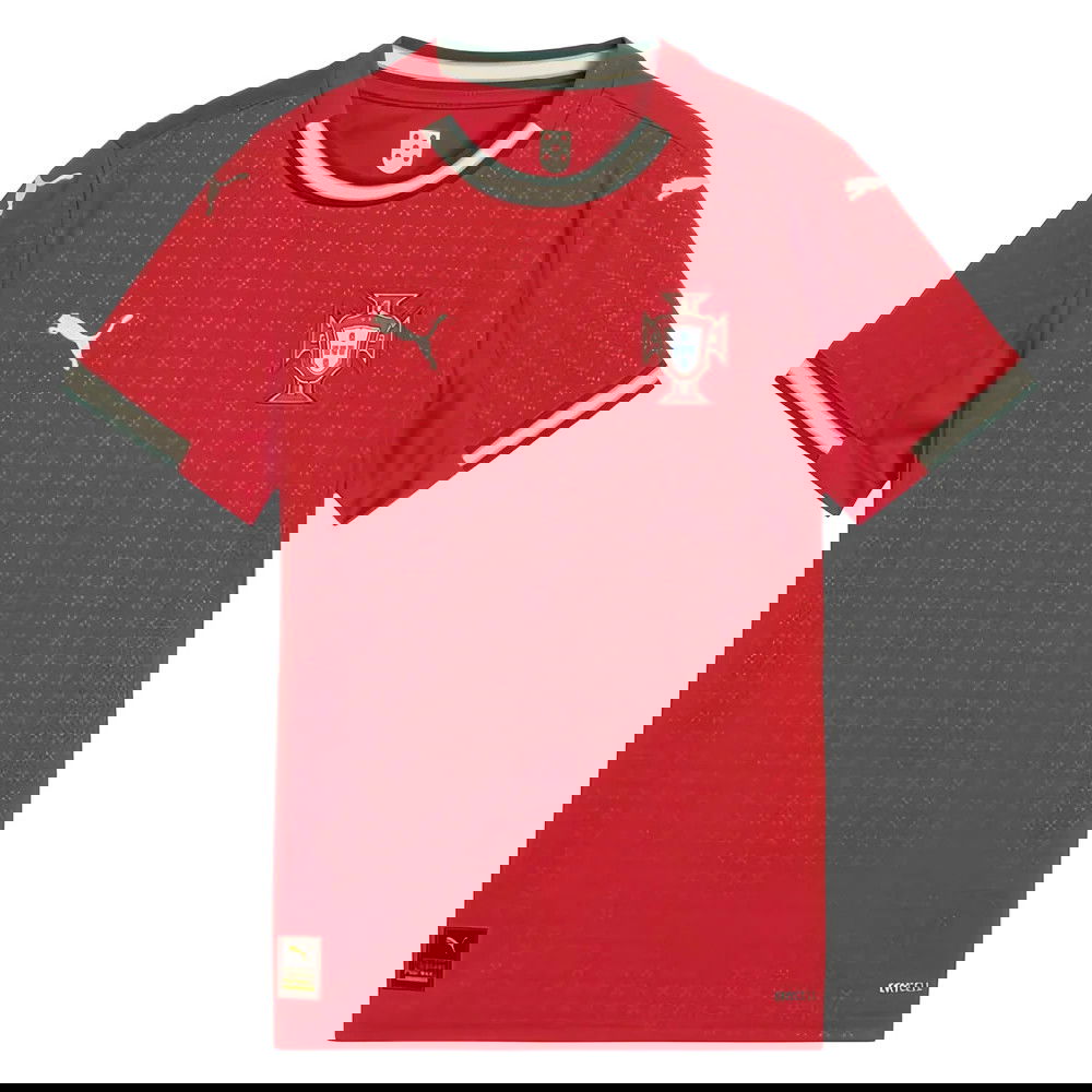 2025-2026 Portugal Home Shirt (Kids) (Ronaldo 7)