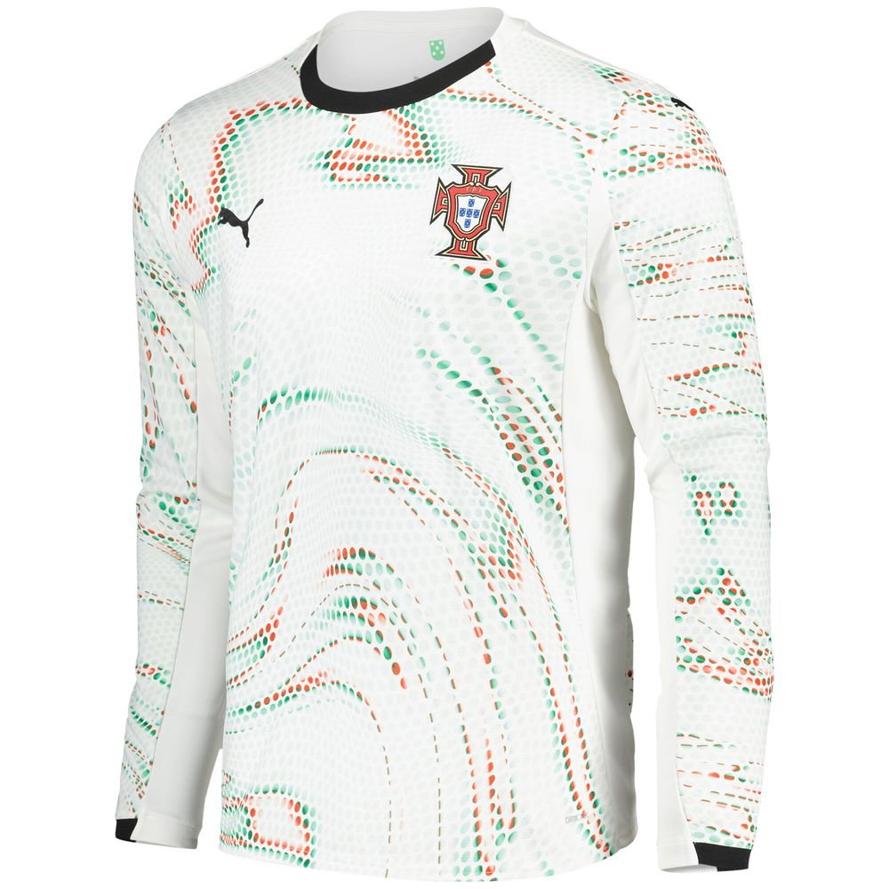 2025-2026 Portugal Long Sleeve Away Shirt (Diogo J. 21)