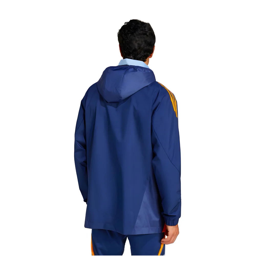 2024-2025 Real Madrid Allweather Jacket (Navy)
