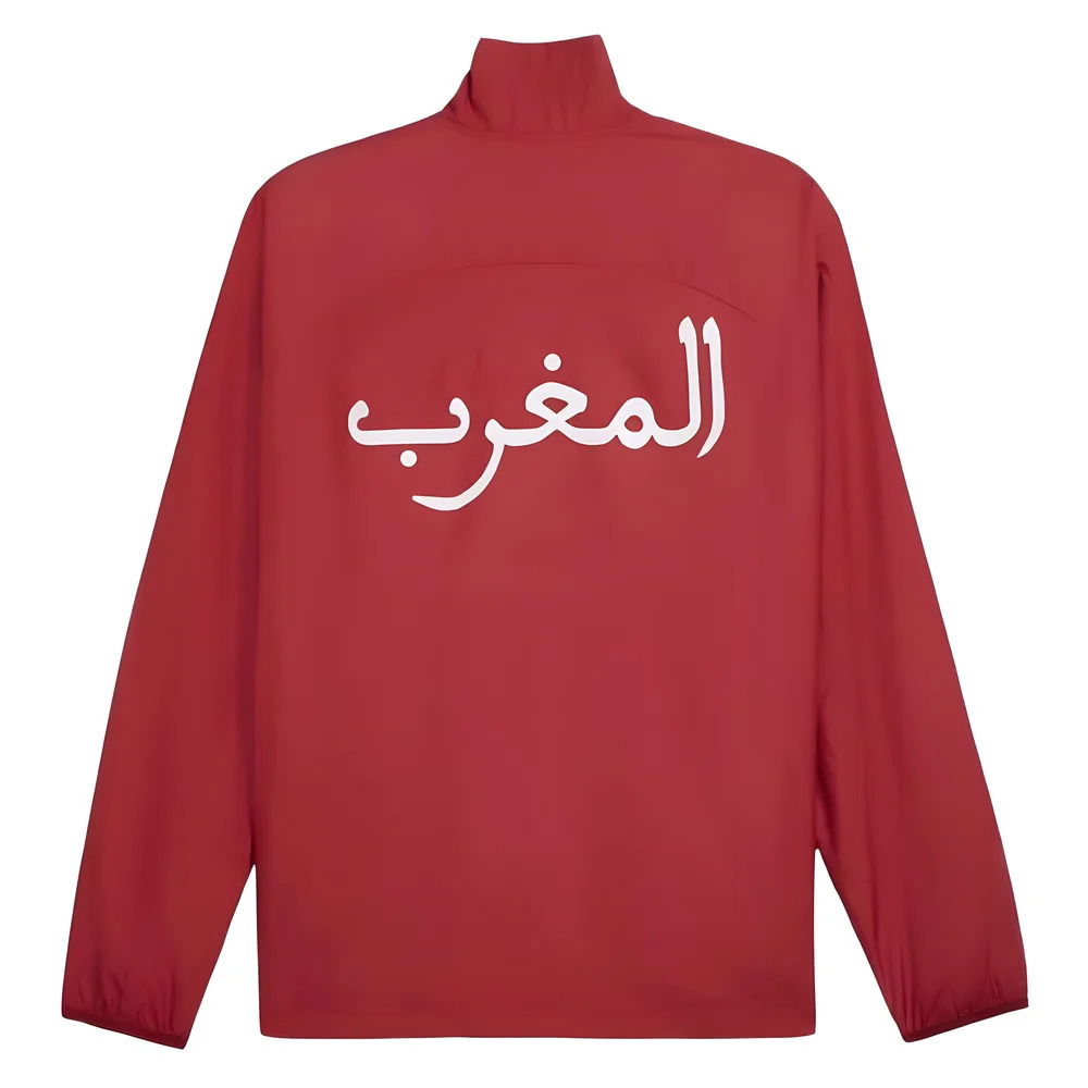 2025-2026 Morocco Pre-Match Jacket (Red)