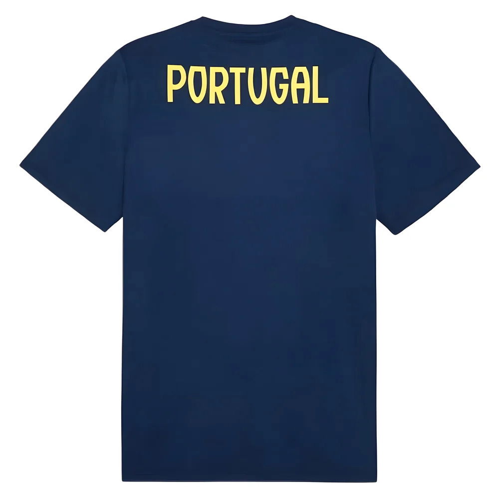 2025-2026 Portugal Casuals Tee (Persian Blue)