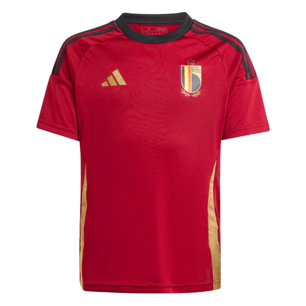 2024-2025 Belgium Home Fan Shirt (Kids) (Your Name)