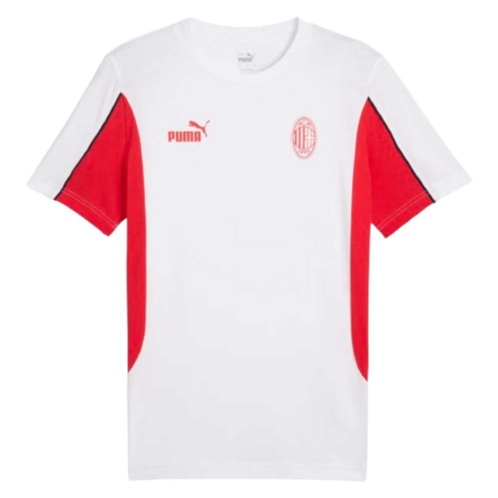 2024-2025 AC Milan FtblArchive Tee (White) (Your Name)