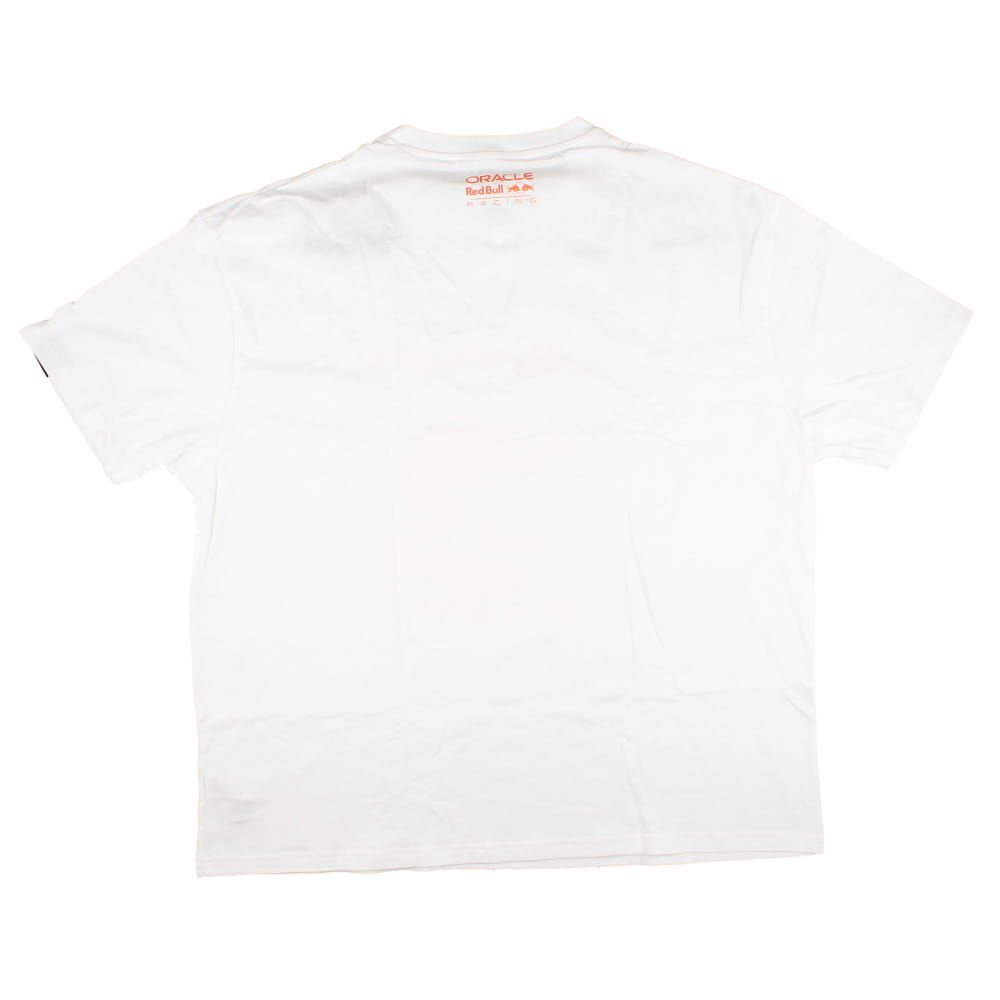 2025 Red Bull Racing Max Verstappen Puzzle T-Shirt (White)