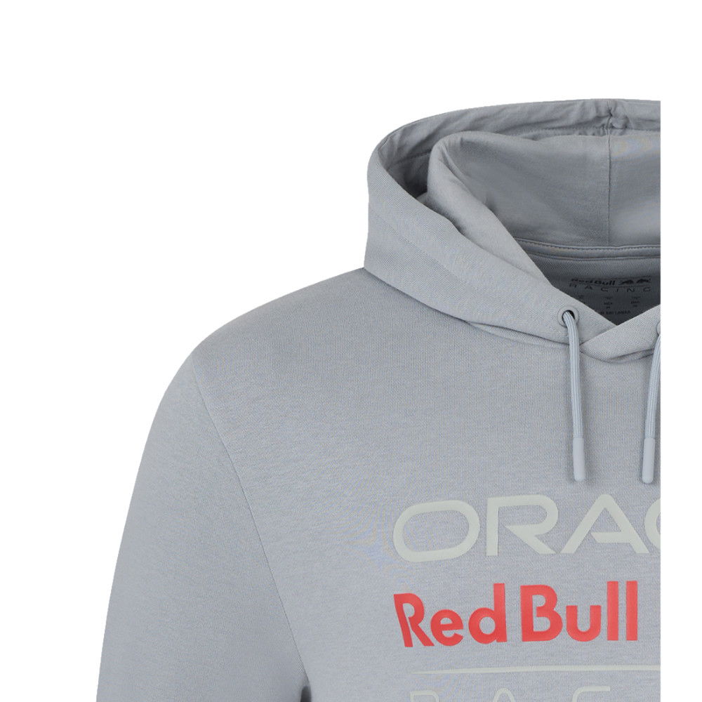 2025 Red Bull Racing Large Front Logo Hoodie (Grey)