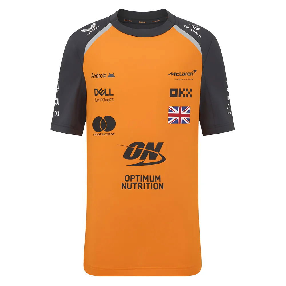2025 McLaren F1 Set Up T-Shirt Lando Norris (Autumn Glory) - Kids