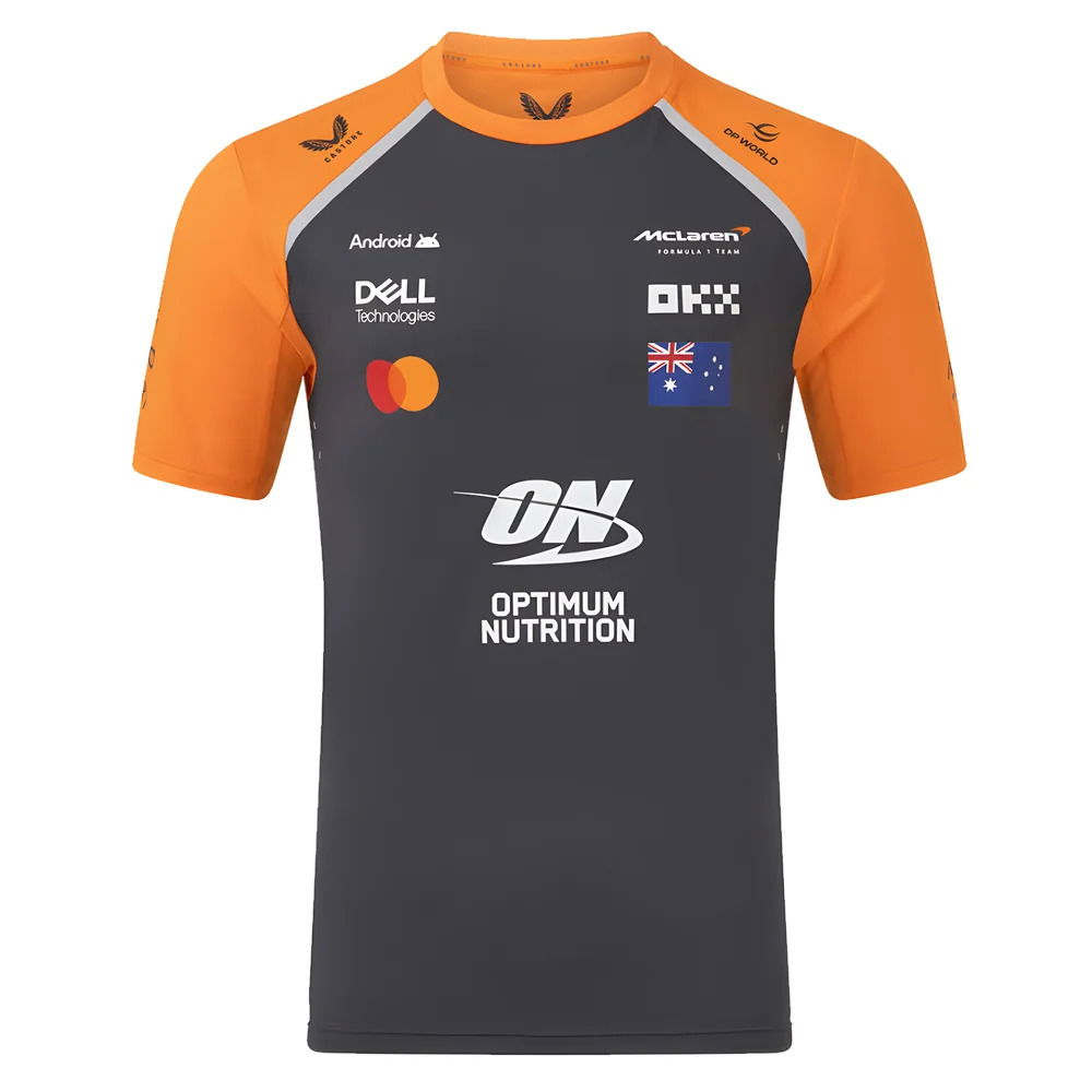 2025 McLaren F1 Team Set Up T-Shirt Piastri (Phantom)