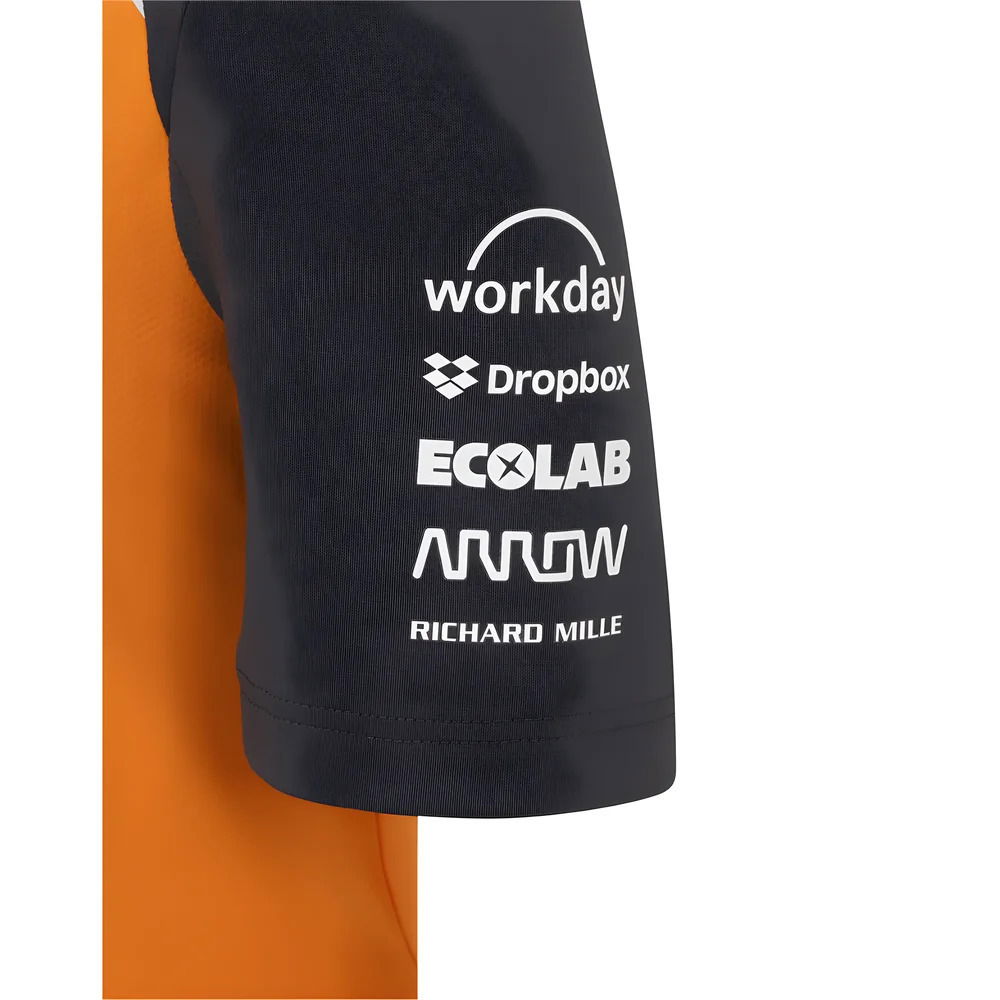 2025 McLaren F1 Team Polo Shirt Lando Norris (Autumn Glory) - Kids