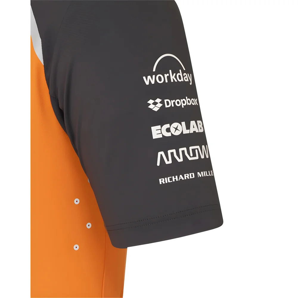 2025 McLaren F1 Team Set Up T-Shirt (Autumn Glory)
