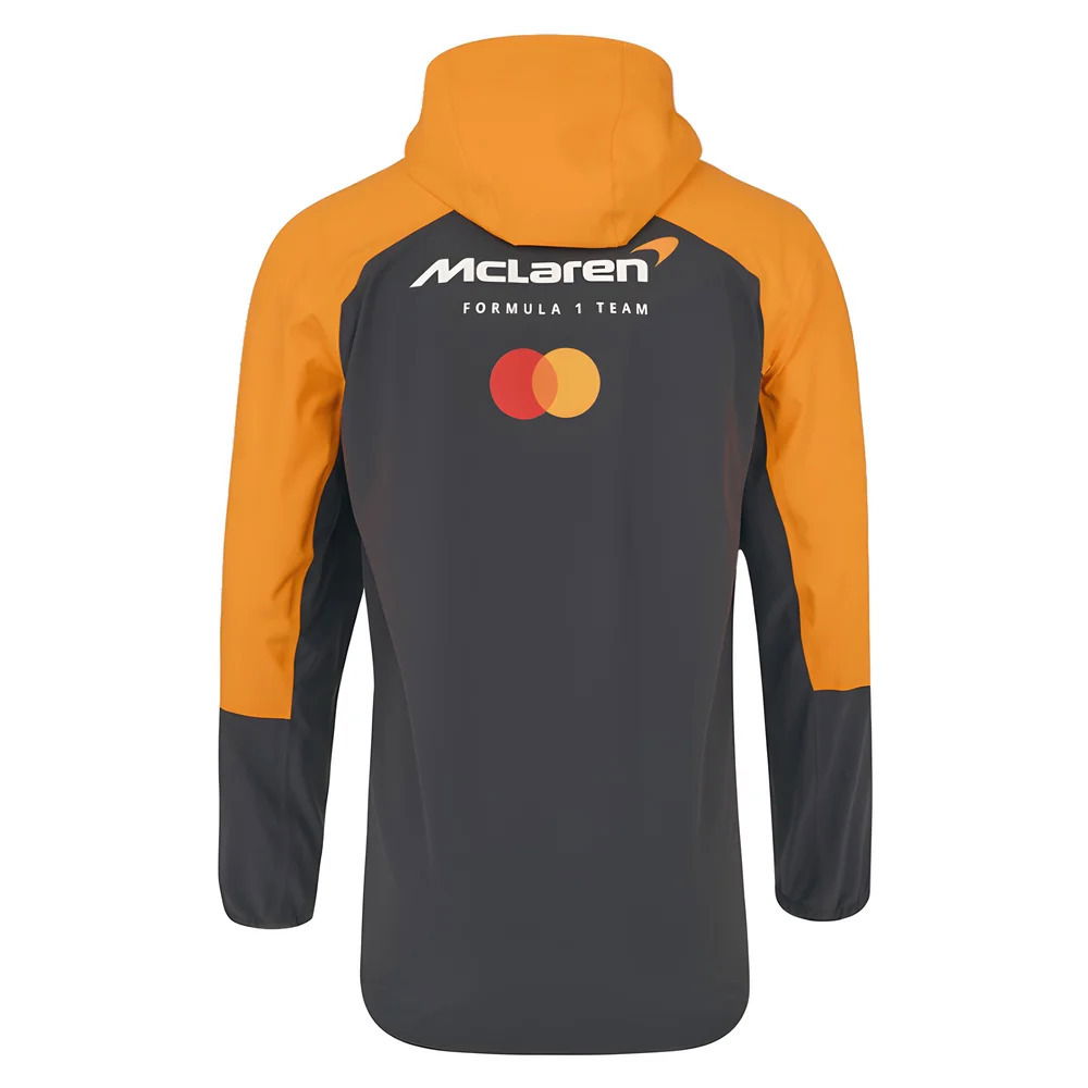 2025 McLaren F1 Team Waterproof Rain Jacket (Phantom)